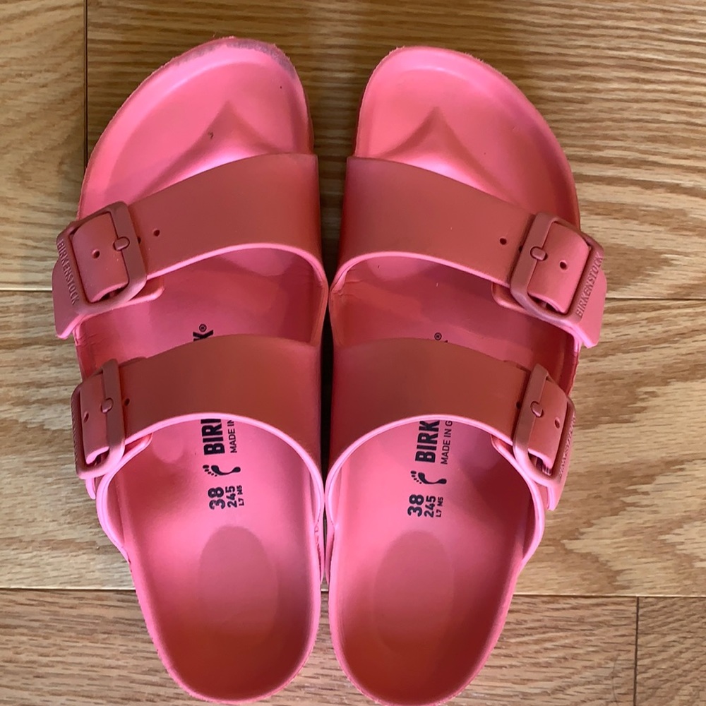 Very lightly used Birkenstocks size 38.